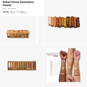 Urban Decay Naked Honey Eyeshadow Palette